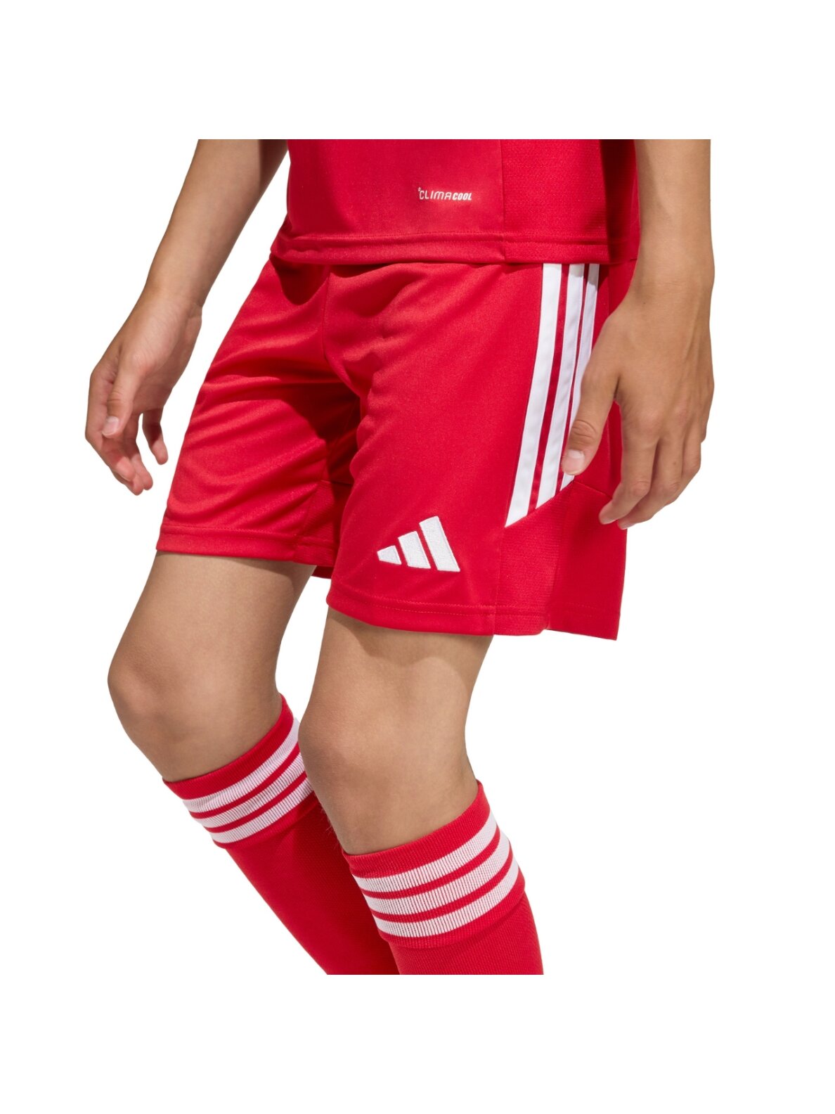 Adidas Tiro 26 League vaikiški šortai raudoni KA8817 3 Adidas Tiro 26 League vaikiški šortai raudoni KA8817 3