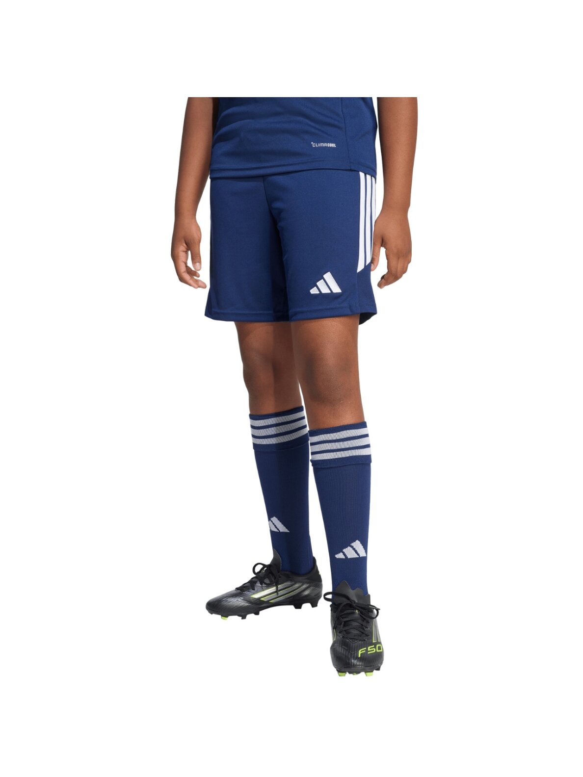 Adidas Tiro 26 League vaikiški šortai, tamsiai mėlyni KA8821 Adidas Tiro 26 League vaikiški šortai, tamsiai mėlyni KA8821