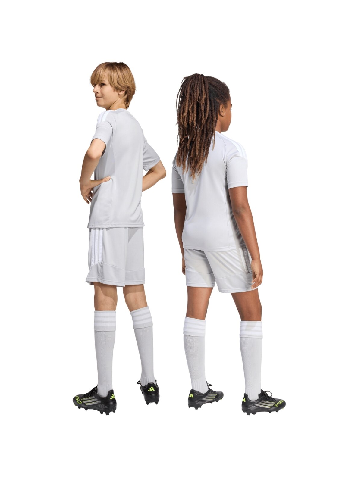 Adidas Tiro 26 League vaikiški šortai, pilki KA8815 6 Adidas Tiro 26 League vaikiški šortai, pilki KA8815 6