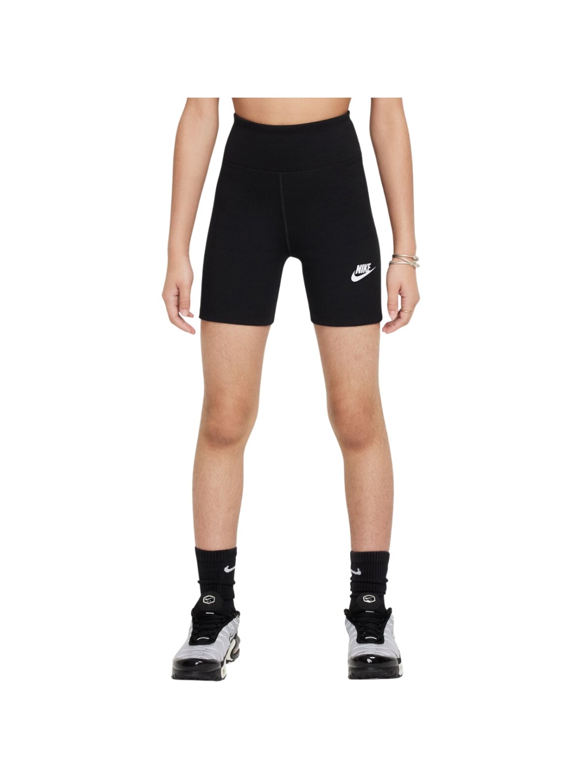 Nike Sportswear Klasikiniai vaikiški šortai juodi FZ5581 010
