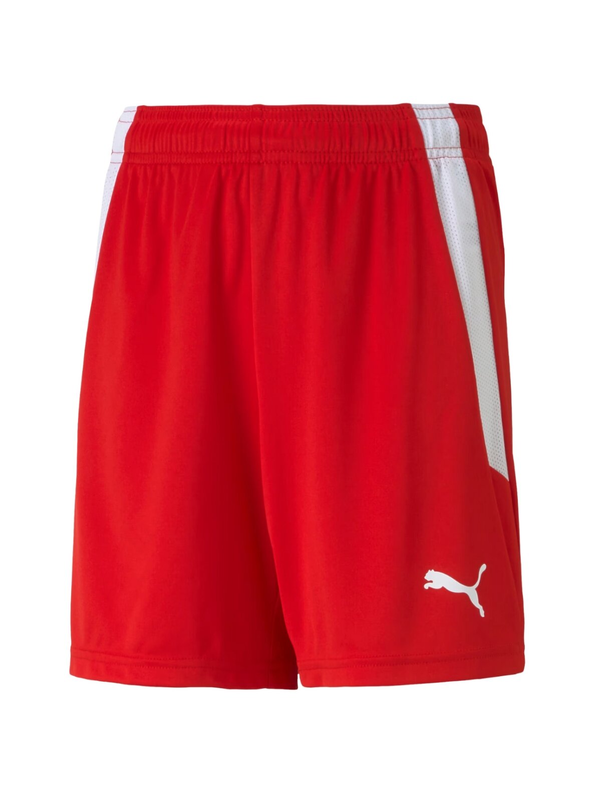 Puma teamLIGA vaikiški šortai raudoni 704931 01