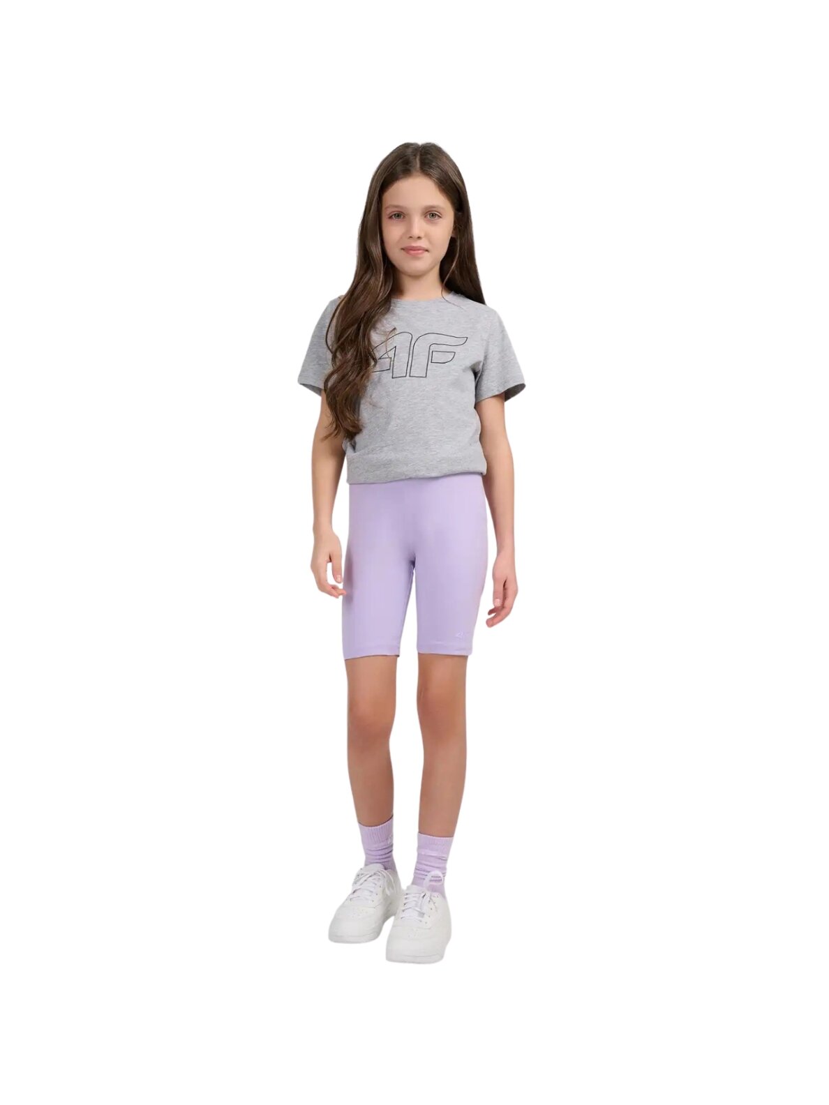 Šortai mergaitėms 4F CAS F028 violetinė 4FJWSS26TSTIF028 51S 5