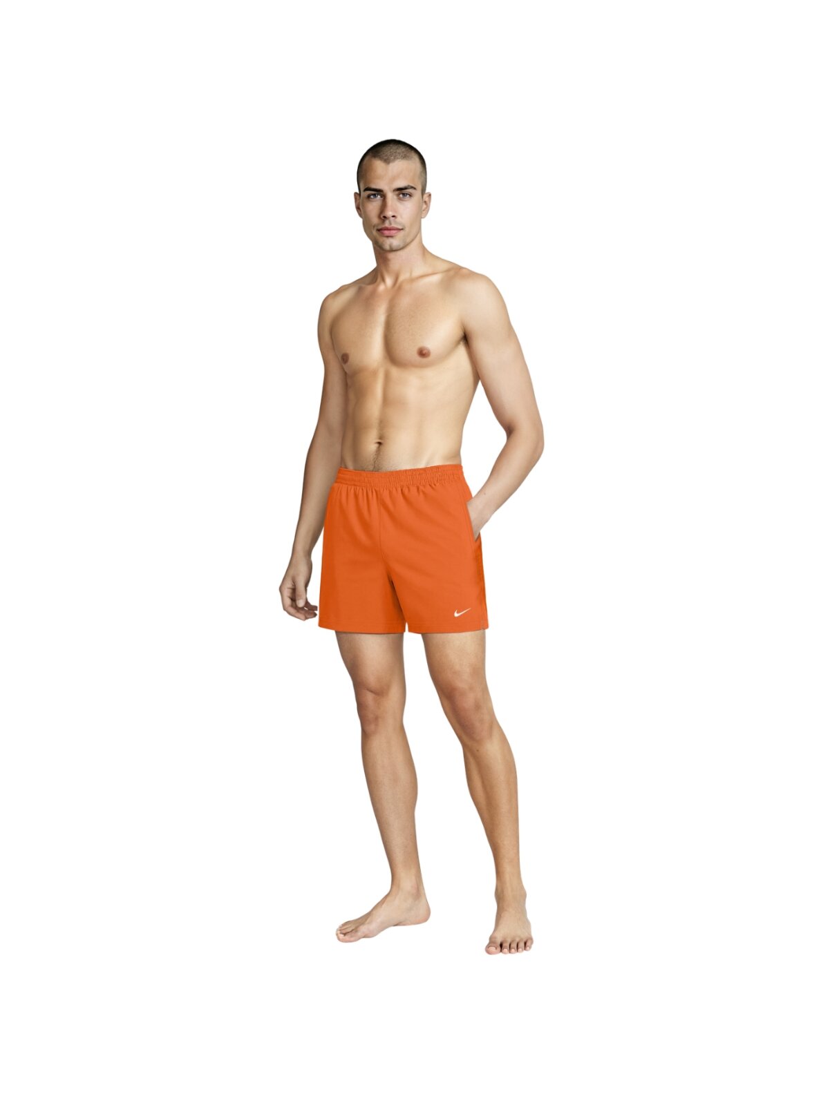 Nike Essential 5 plaukimo šortai, oranžiniai NESSF560 847 5 Nike Essential 5 plaukimo šortai, oranžiniai NESSF560 847 5