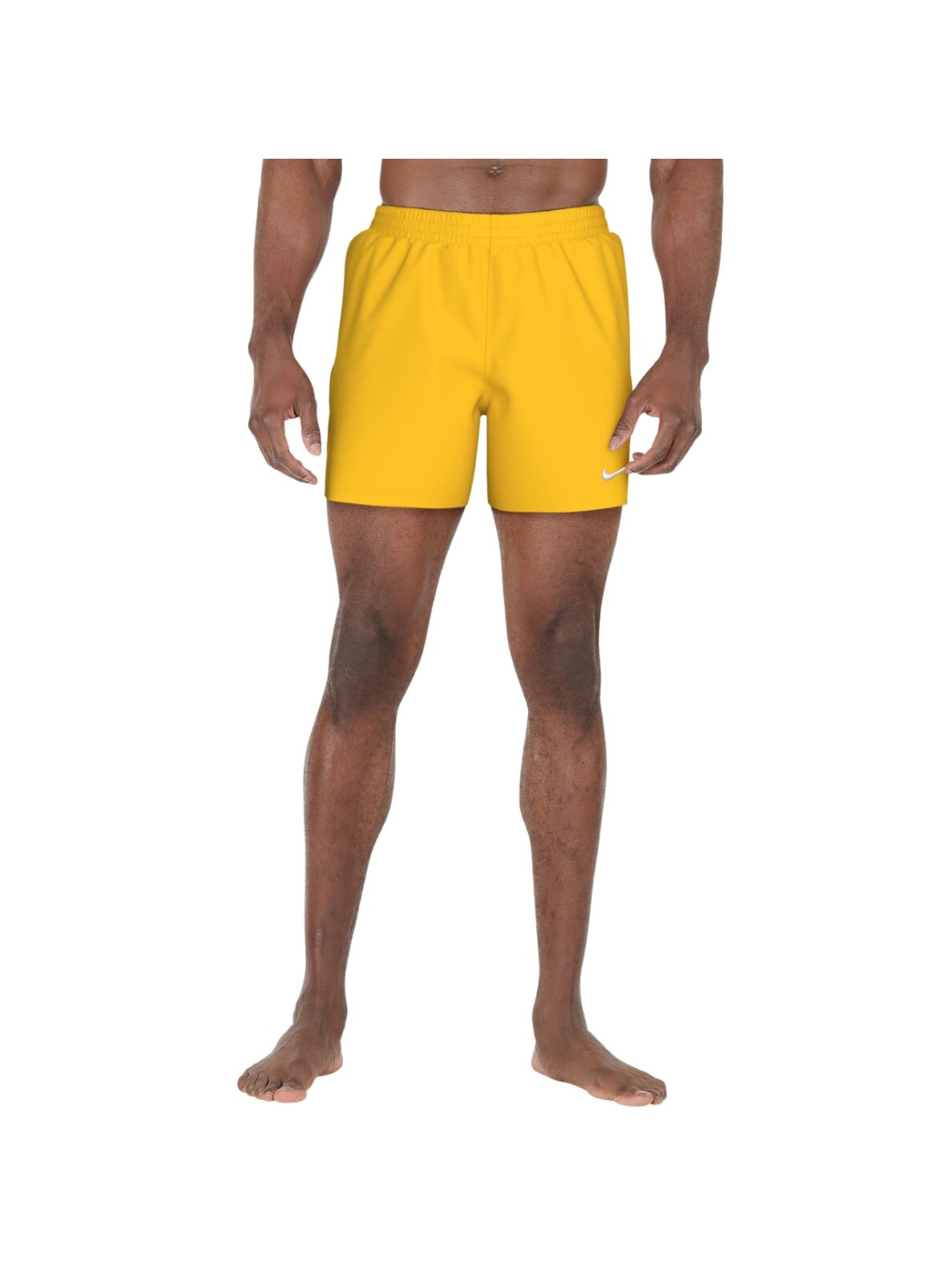 Nike Essential 5 maudymosi šortai vyrams geltoni NESSF560 704