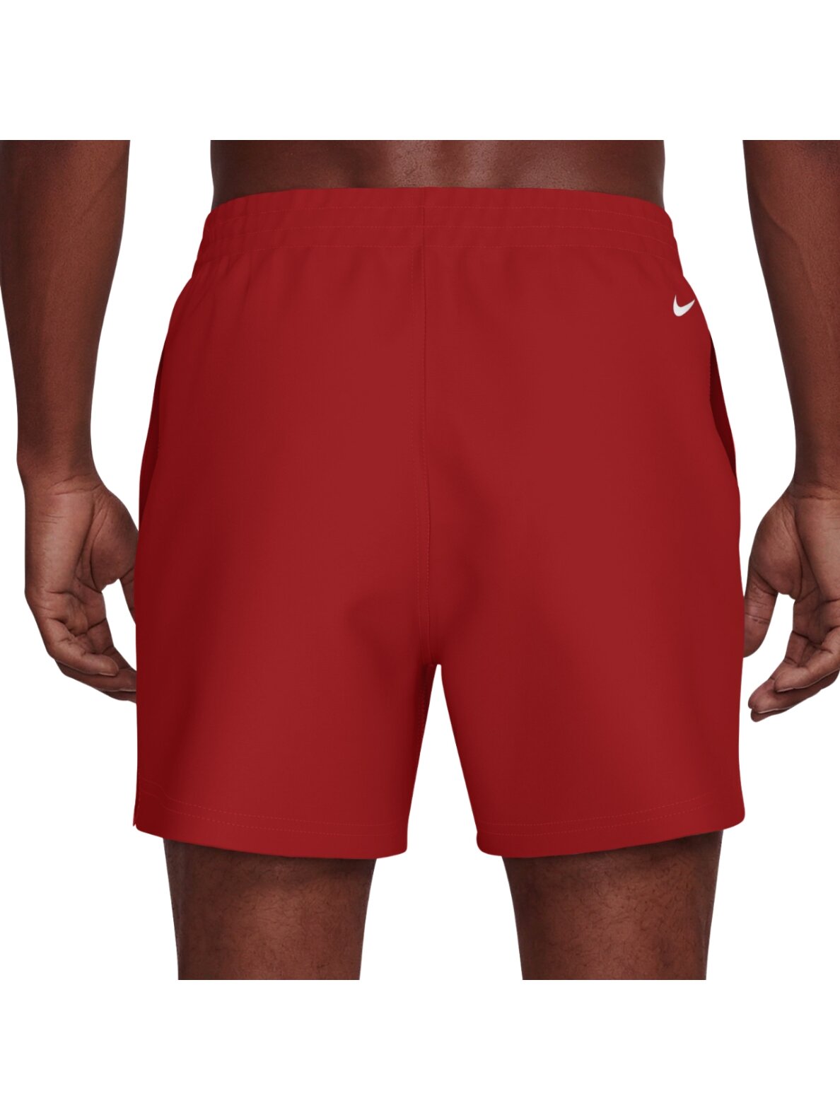 Nike Logo Lap 5" Volley plaukimo šortai, raudoni NESSG574 614 1 Nike Logo Lap 5" Volley plaukimo šortai, raudoni NESSG574 614 1