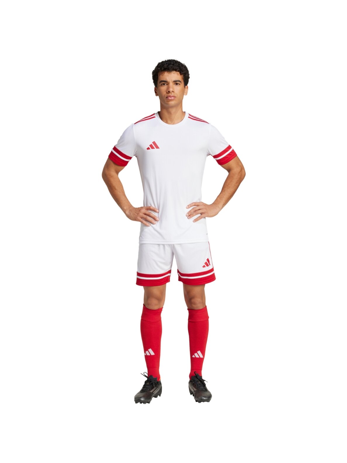 Adidas Squadra 25 šortai vyrams balti JH3404 6