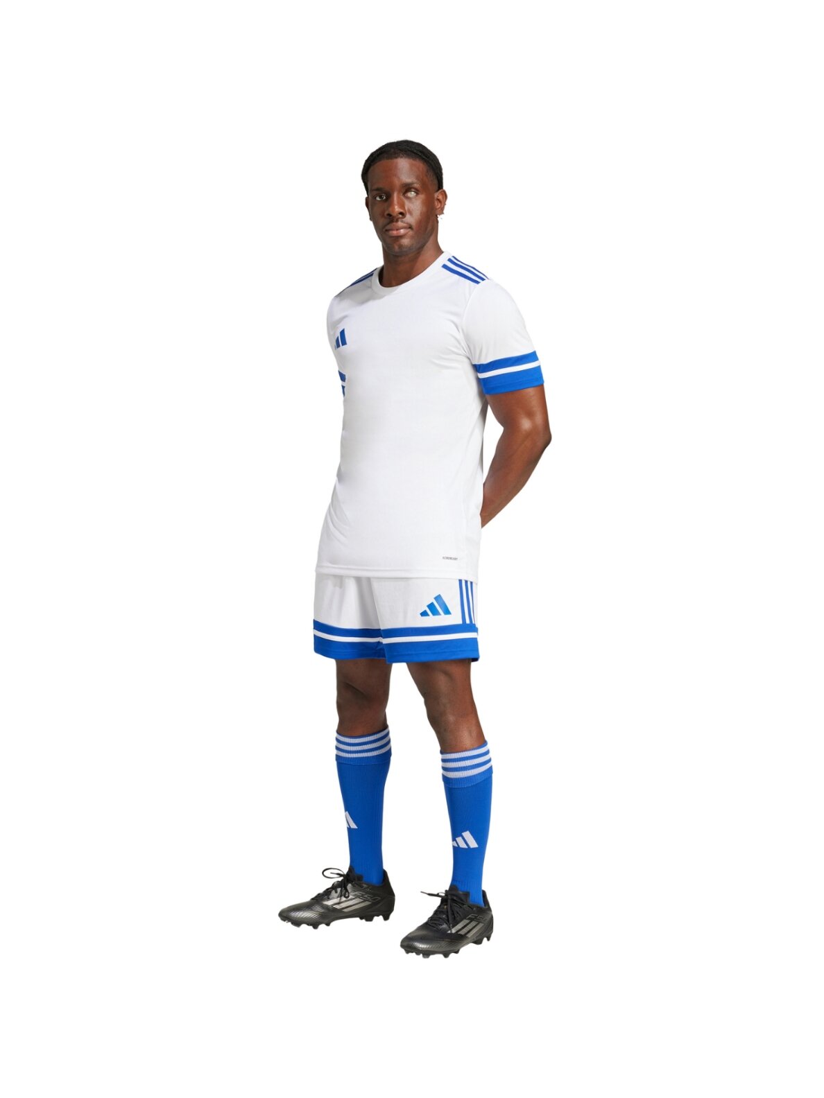 Adidas Squadra 25 vyriški šortai balti-mėlyni JH3409 6