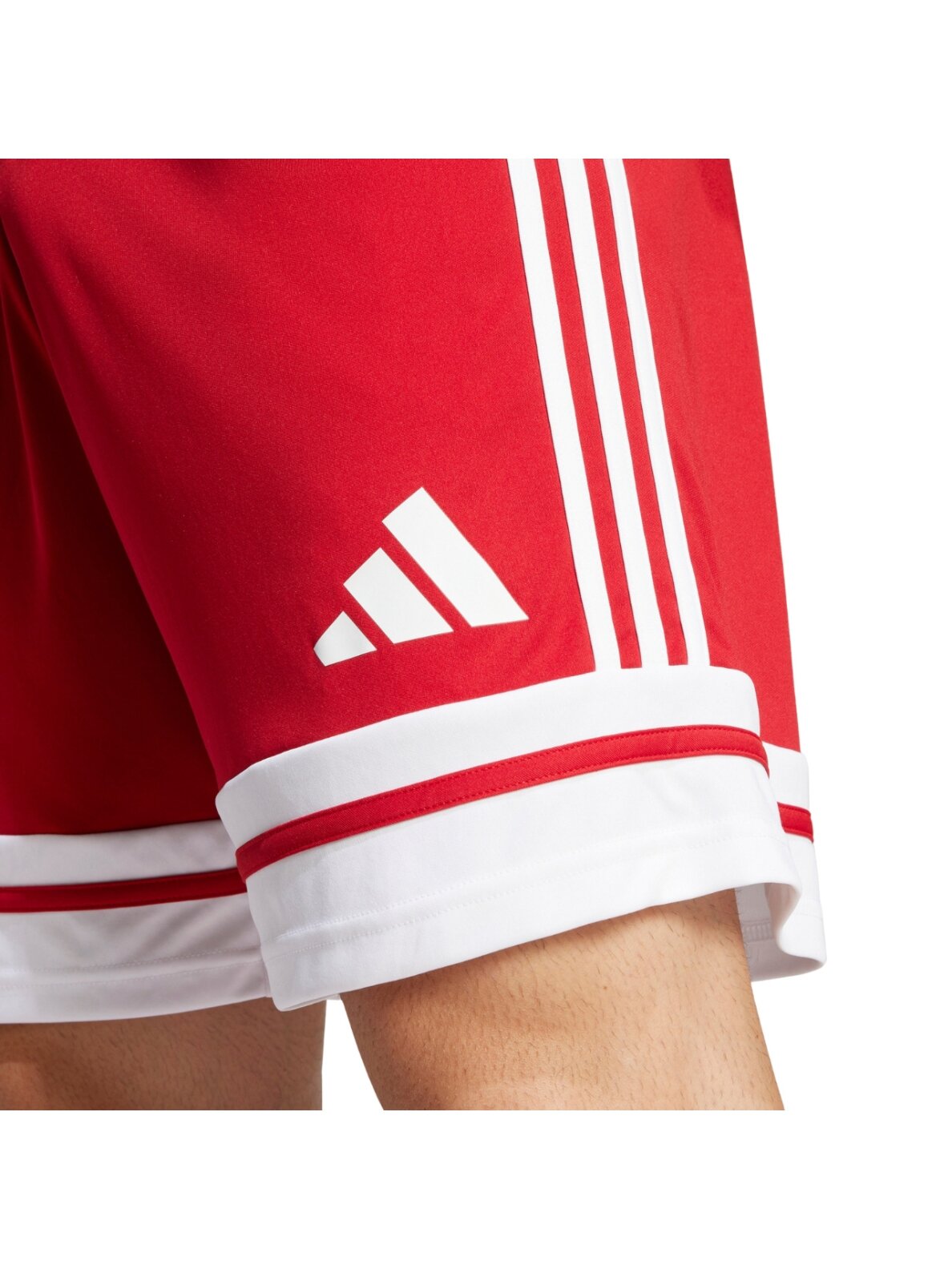 Adidas Squadra 25 vyriški šortai raudoni JE7745 3