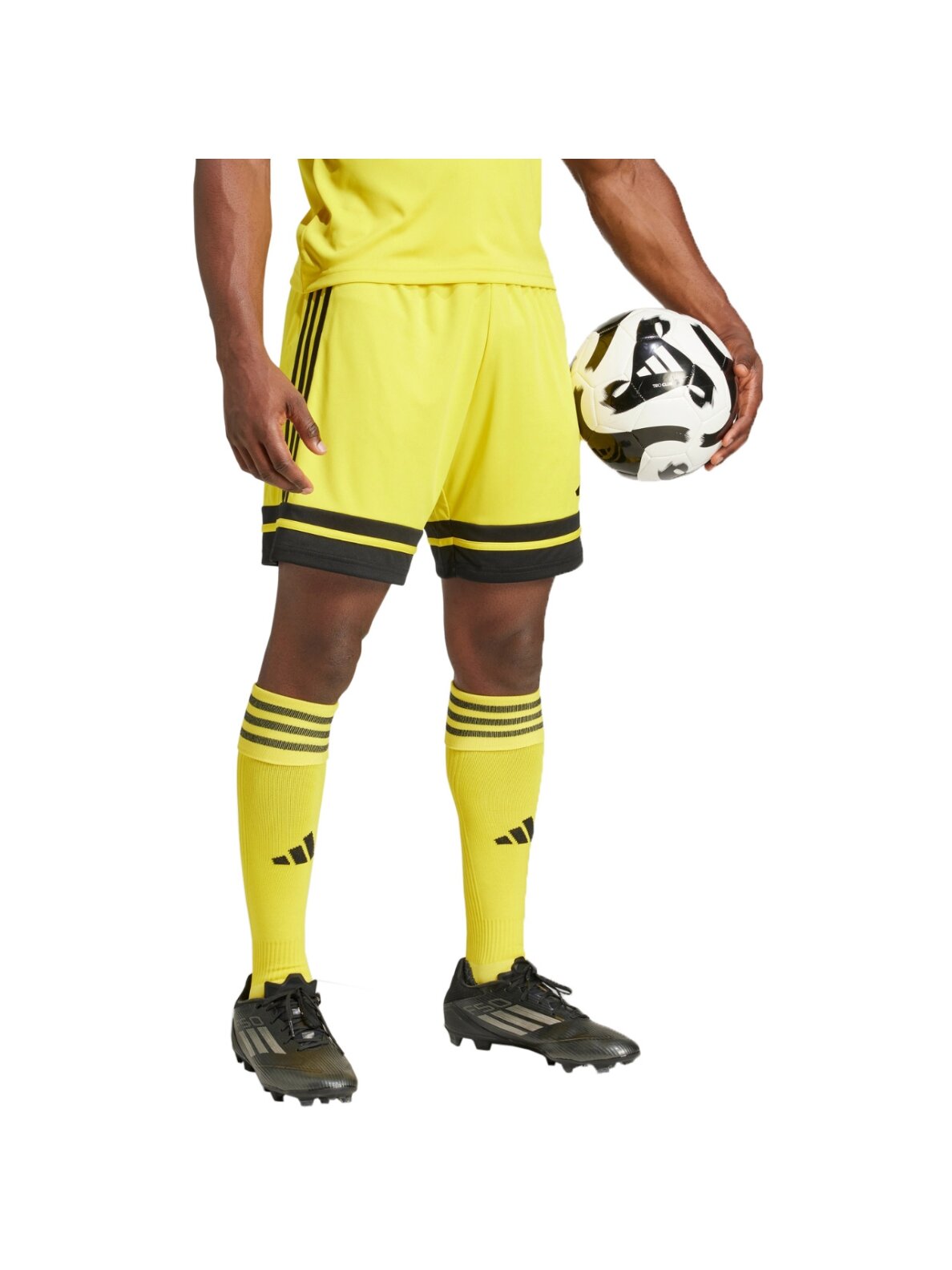 adidas Squadra 25 šortai vyrams geltonai