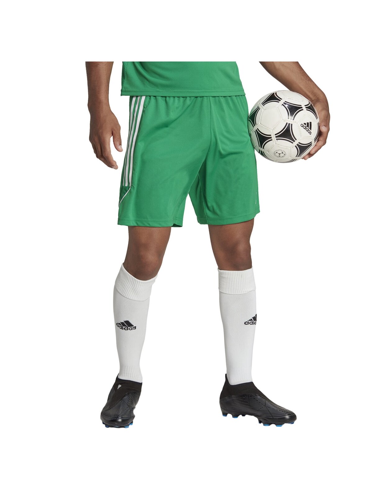 Adidas Tiro 23 League vyriški šortai žalios spalvos IB8087 Adidas Tiro 23 League vyriški šortai žalios spalvos IB8087