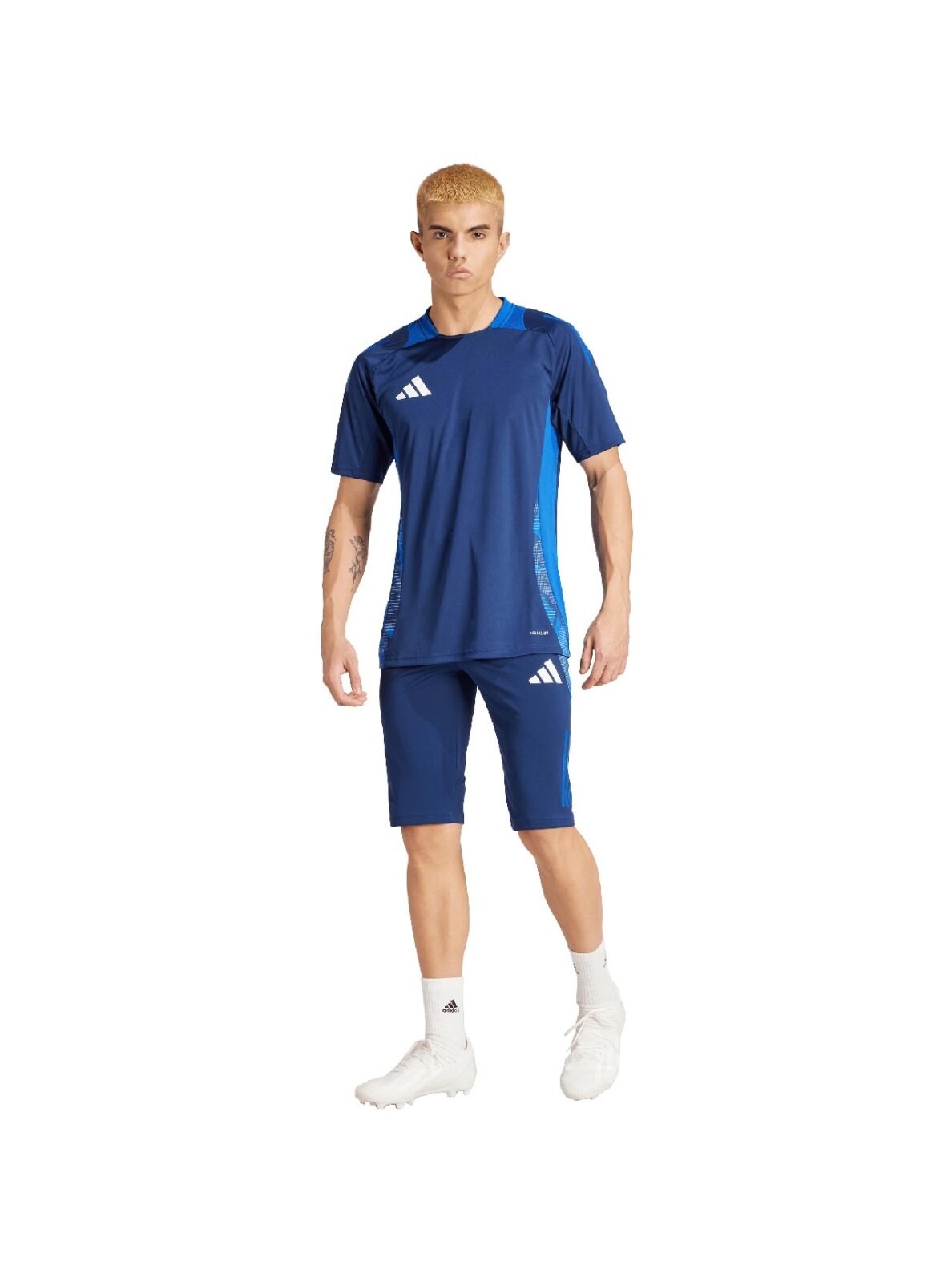 Adidas Tiro 24 Competition 1/2 vyriški šortai, tamsiai mėlyni IR5490 3 Adidas Tiro 24 Competition 1/2 vyriški šortai, tamsiai mėlyni IR5490 3