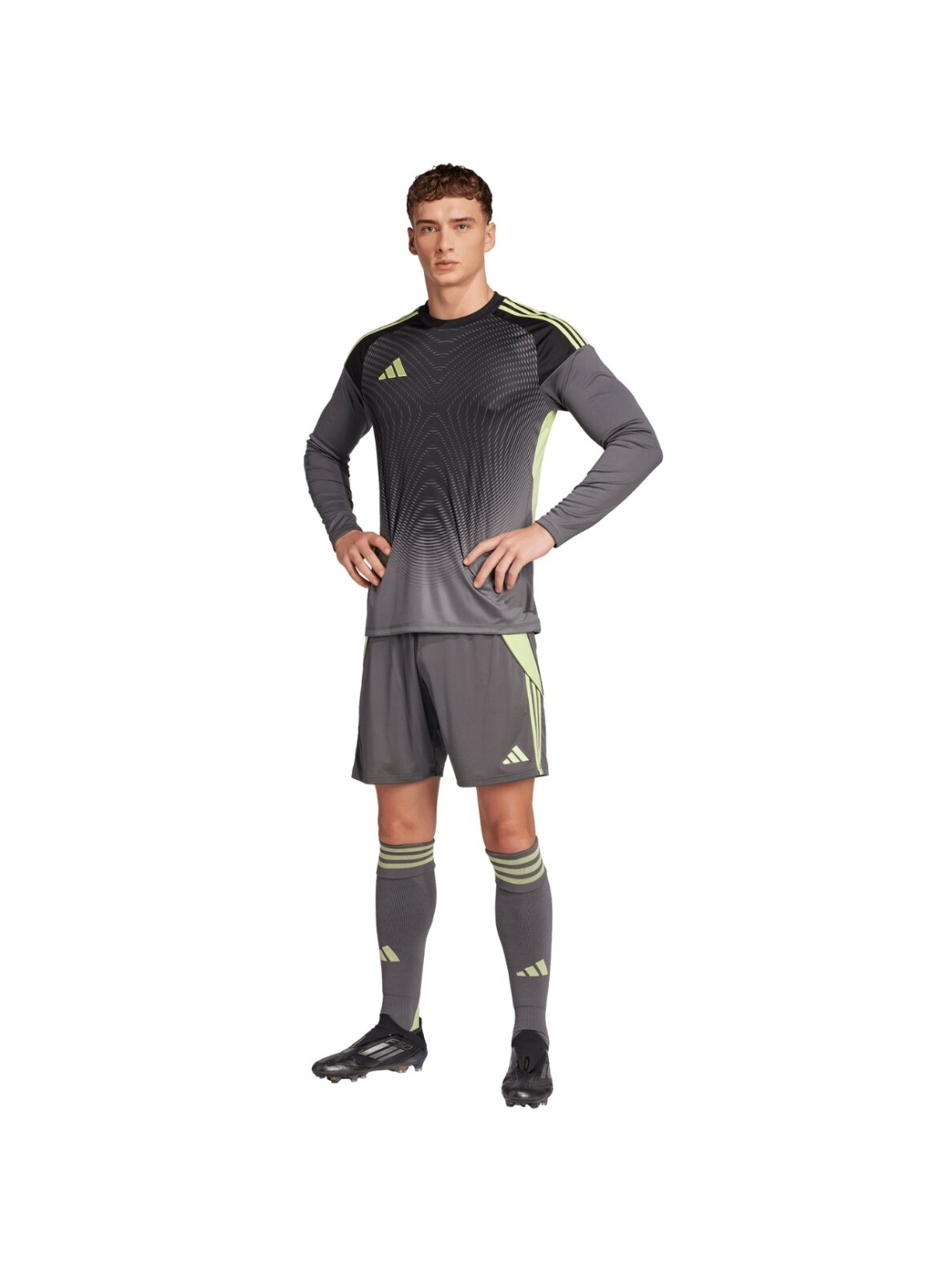adidas Tiro 24 šortai vyrams pilka-citrinė JN1993 6 adidas Tiro 24 šortai vyrams pilka-citrinė JN1993 6