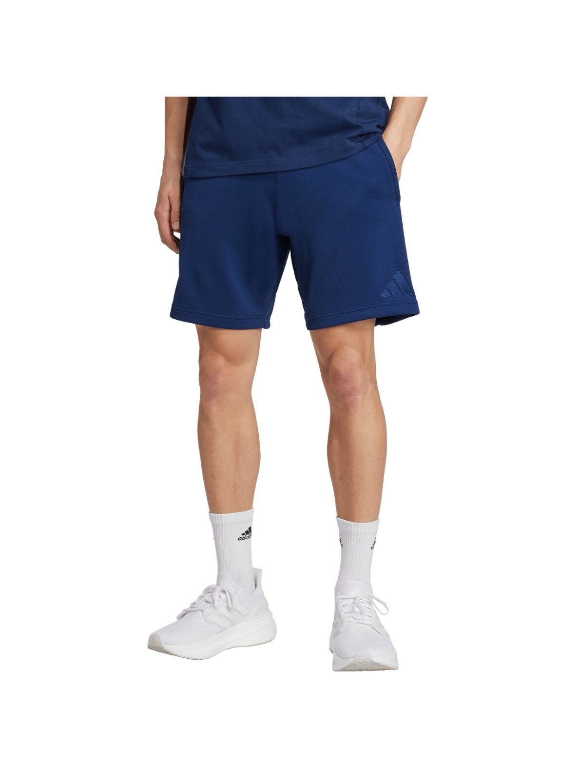 Adidas Tiro 25 Travel vyriški šortai tamsiai mėlyni JY5944 Adidas Tiro 25 Travel vyriški šortai tamsiai mėlyni JY5944