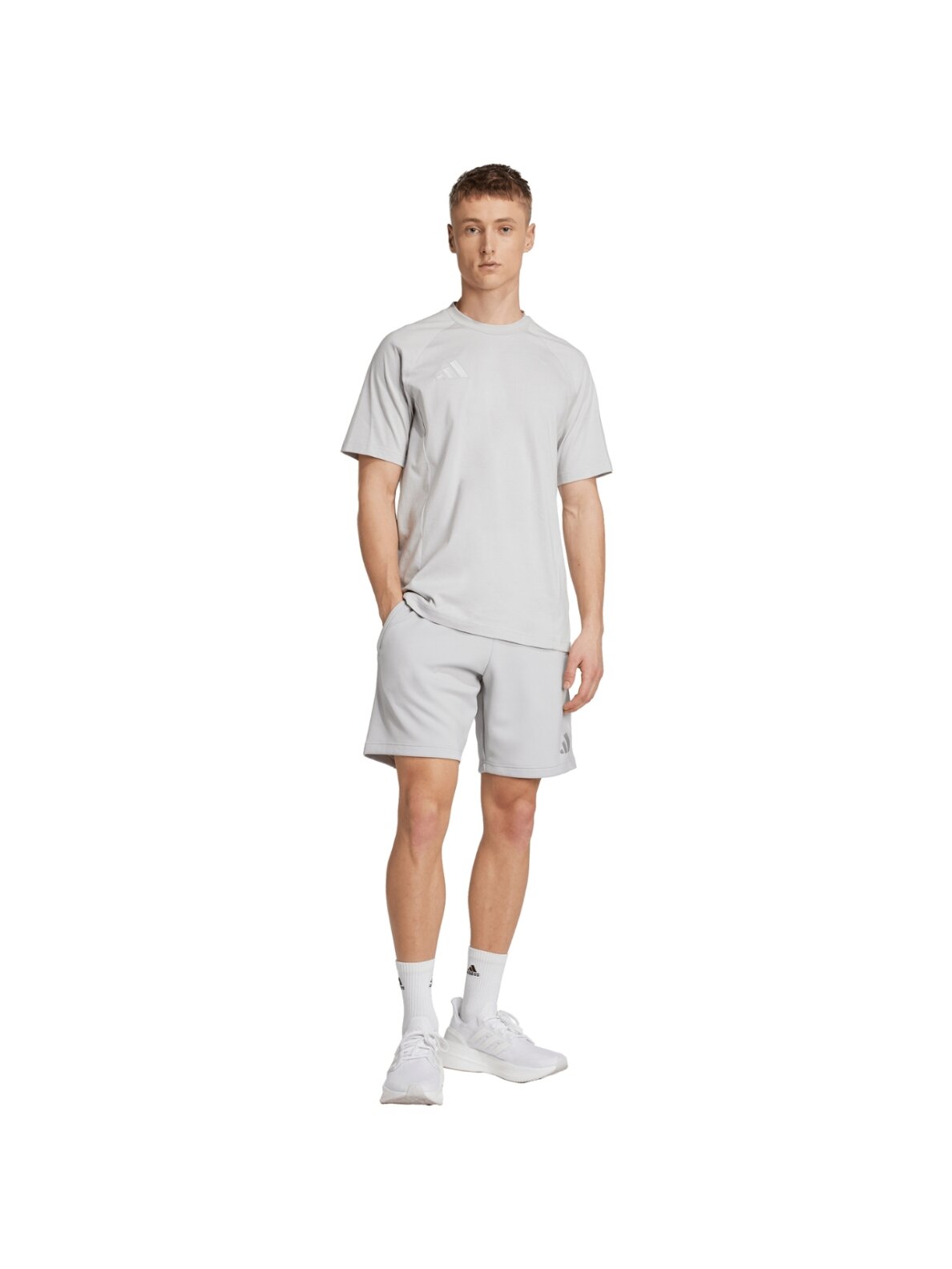 adidas Tiro 25 Travel šortai vyrams pilki JY5946 6 adidas Tiro 25 Travel šortai vyrams pilki JY5946 6