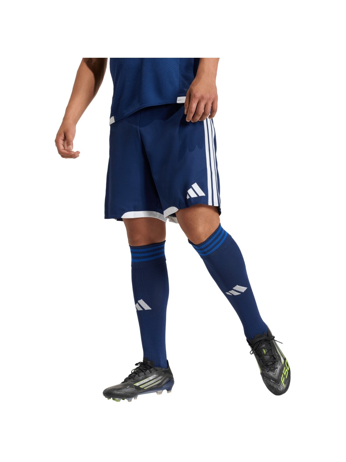 Adidas Tiro 26 Competition Match vyriški šortai, tamsiai mėlynos ir baltos spalvos KA6182