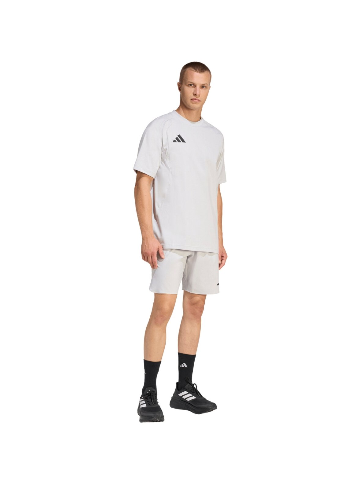 Vyriški šortai adidas Tiro Travel Woven pilki KE8369 5 Vyriški šortai adidas Tiro Travel Woven pilki KE8369 5