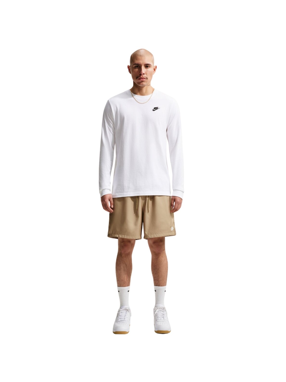 Nike Club vyriški šortai, smėlio spalvos FN3307 297 6