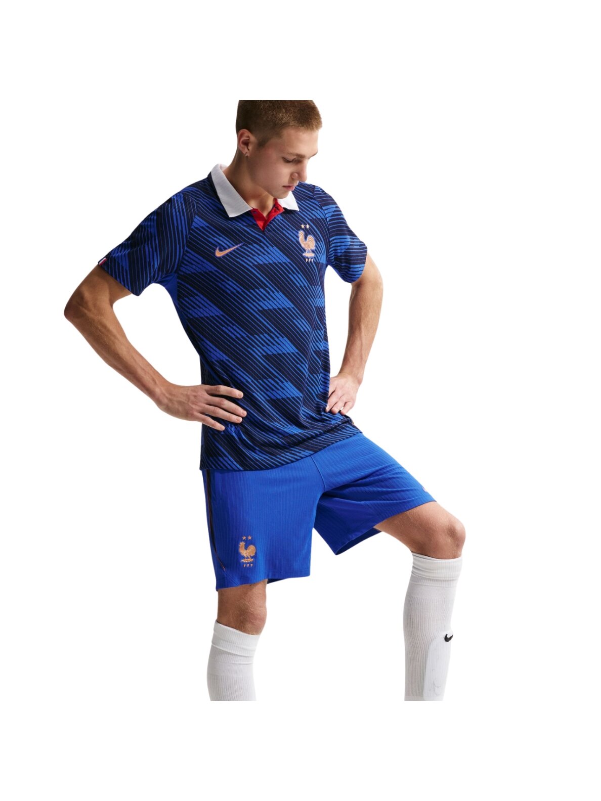 Nike vyriški šortai France Dri-Fit Adv Elite Training mėlyni IB4603 480 3