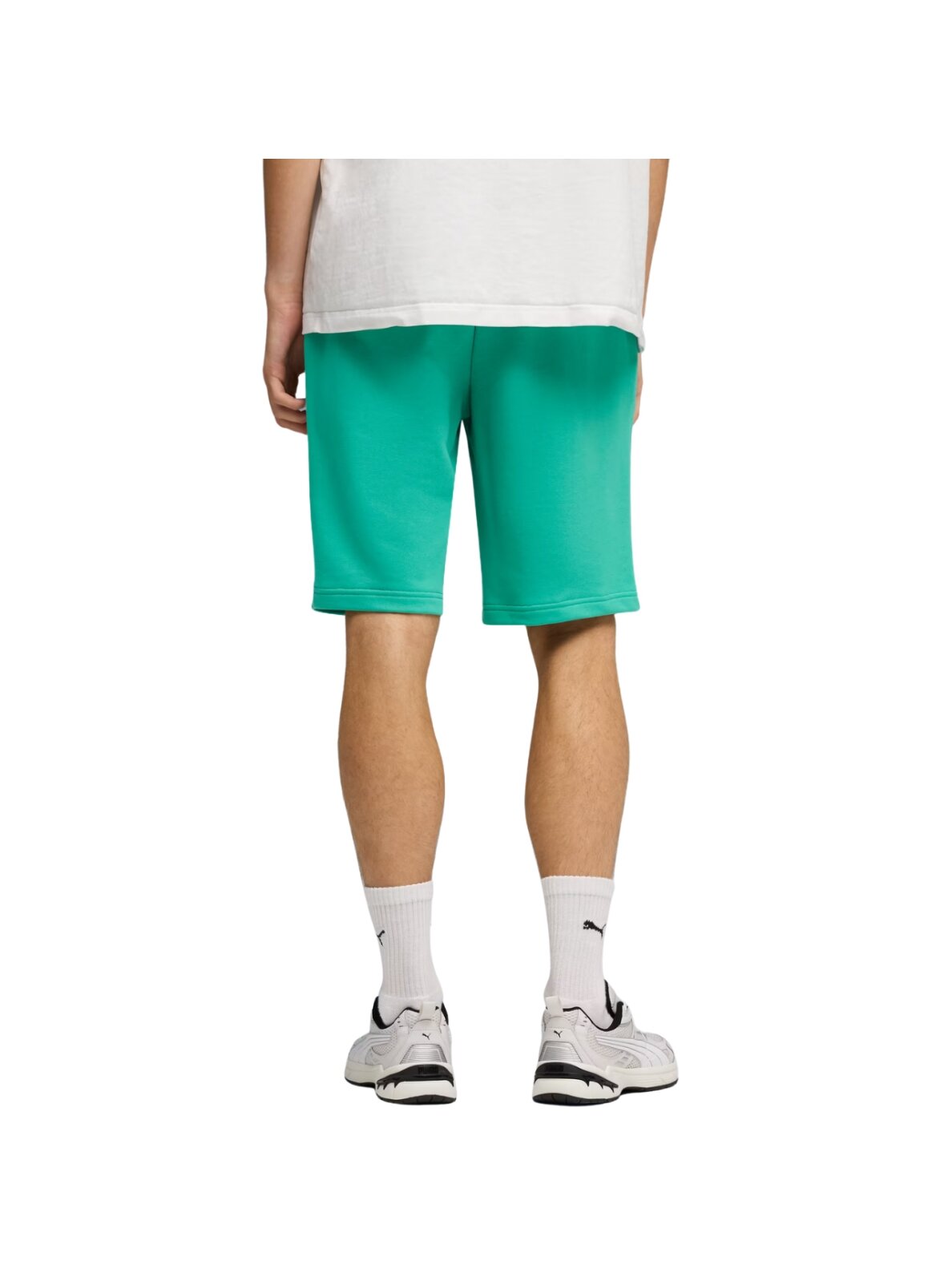 Puma ESS No.1 Logo 10" vyriški trumpikės žalios spalvos 3 Puma ESS No.1 Logo 10" vyriški trumpikės žalios spalvos 3