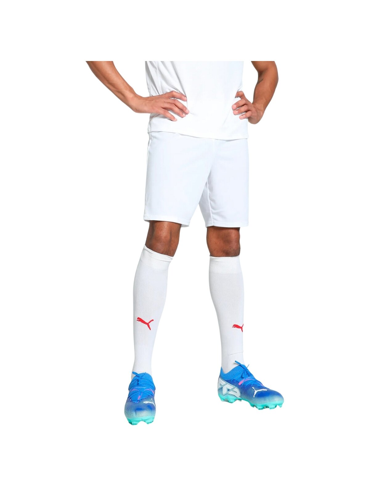Puma Team Goal trumpikės vyrams baltos 705752 04