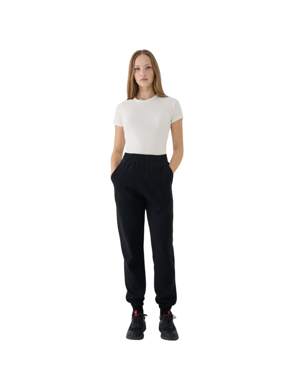 4F moterų kelnės CAS F1013 glili juoda 4 4F moterų kelnės CAS F1013 glili juoda 4
