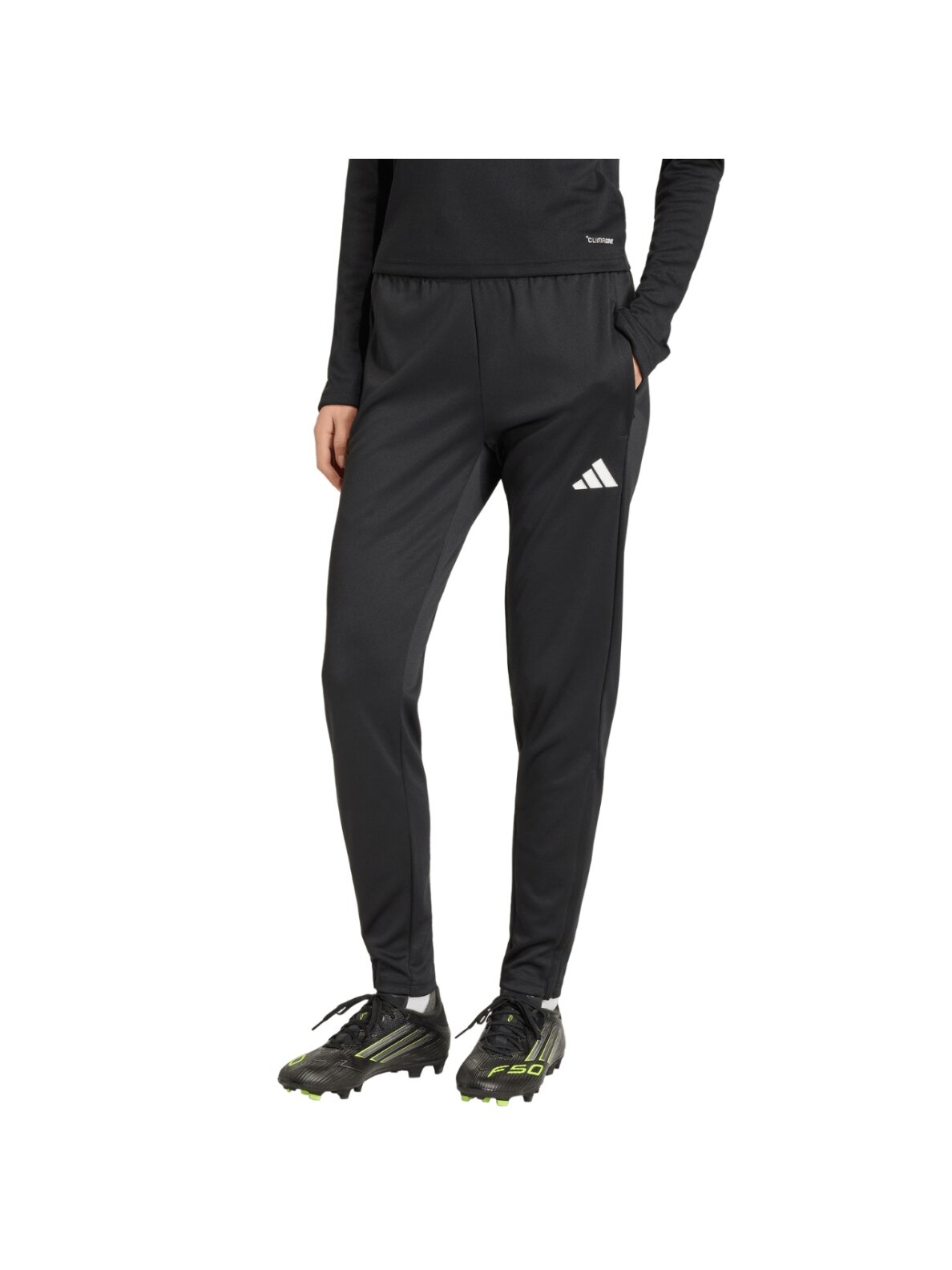 Adidas kelnės moterims Entrada 26 Training juodos JZ6548 Adidas kelnės moterims Entrada 26 Training juodos JZ6548