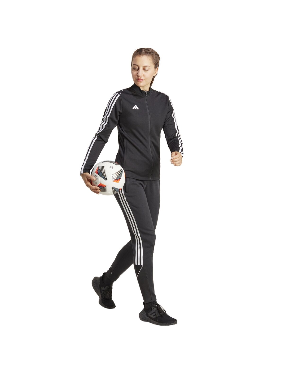 Adidas Tiro 23 League Sweat moteriškos kelnės juodos HS3608 3