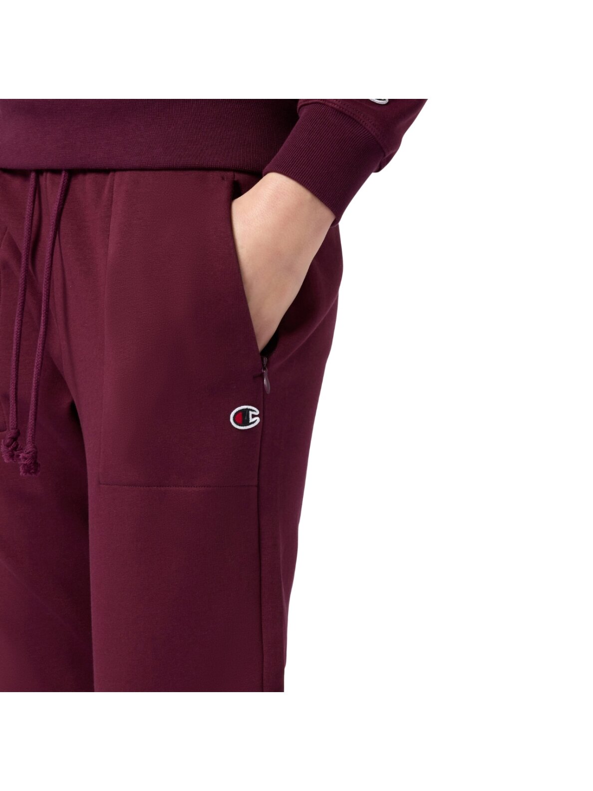 Champion Slim Pants moteriškos kelnės, bordo 118041 RS522 3 Champion Slim Pants moteriškos kelnės, bordo 118041 RS522 3