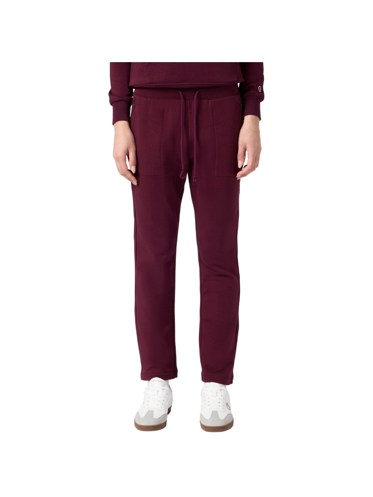 Champion Slim Pants moteriškos kelnės, bordo 118041 RS522