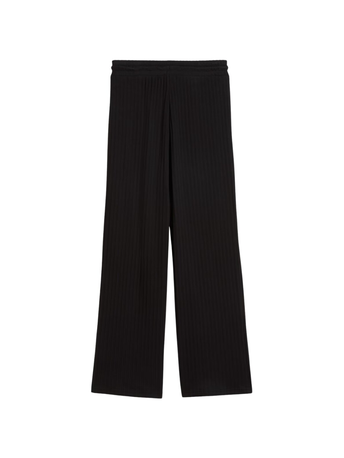 Puma HER Comfort High-Waist Wide Leg moteriškos kelnės juodos 693284 01 2 Puma HER Comfort High-Waist Wide Leg moteriškos kelnės juodos 693284 01 2
