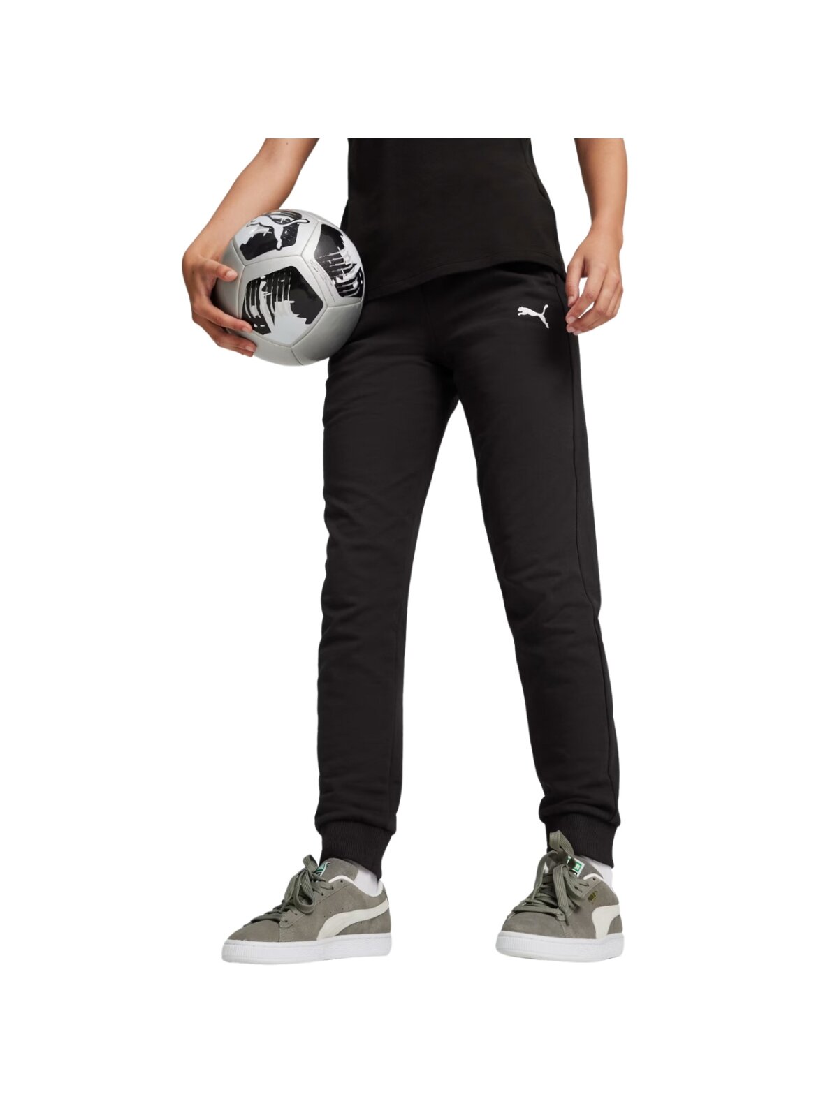 Puma Team Goal Casuals moterims juodos kelnės 658604 03