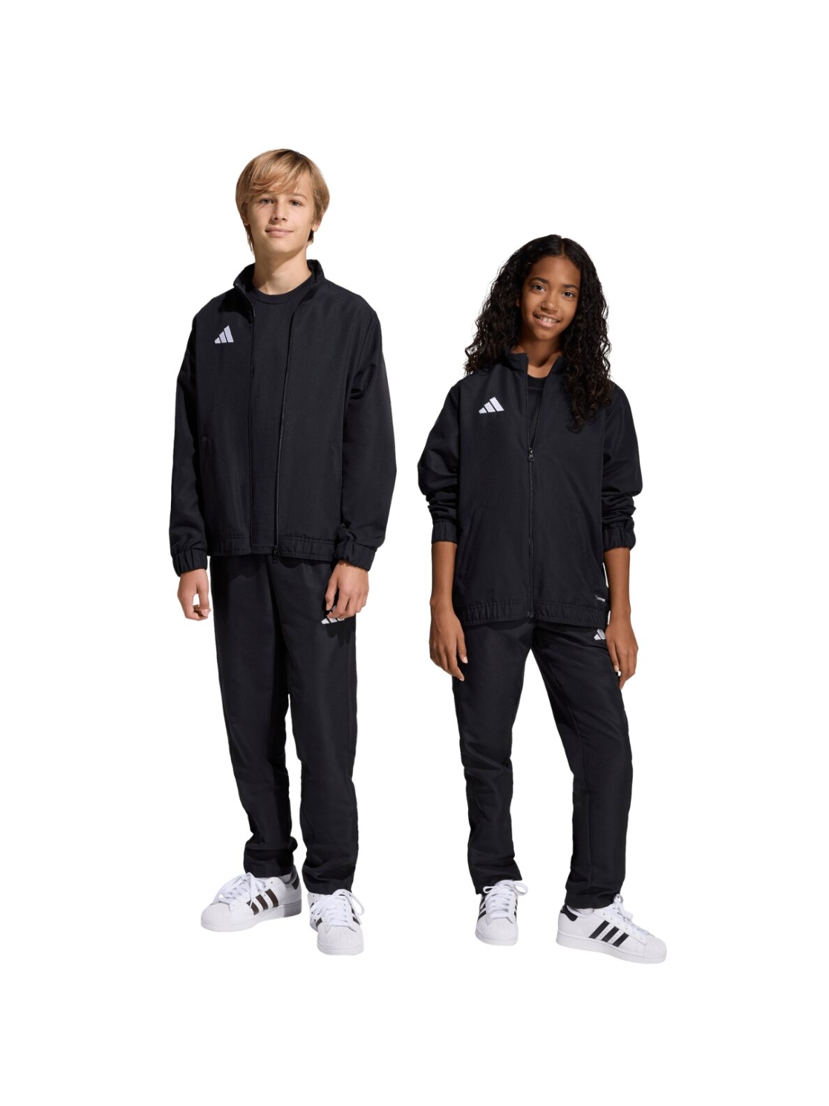 Adidas Entrada 26 Presentation vaikams kelnės juodos JZ9129 6