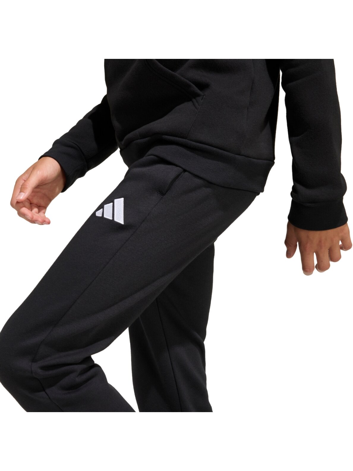 Adidas Entrada 26 sportinės kelnės vaikams juodos JZ9136 3