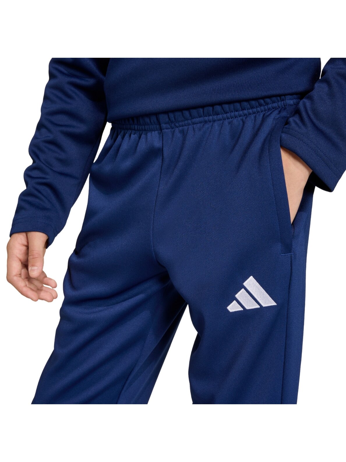 Adidas Entrada 26 Training sportinės kelnės vaikams tamsiai mėlynos JZ6549 3 Adidas Entrada 26 Training sportinės kelnės vaikams tamsiai mėlynos JZ6549 3