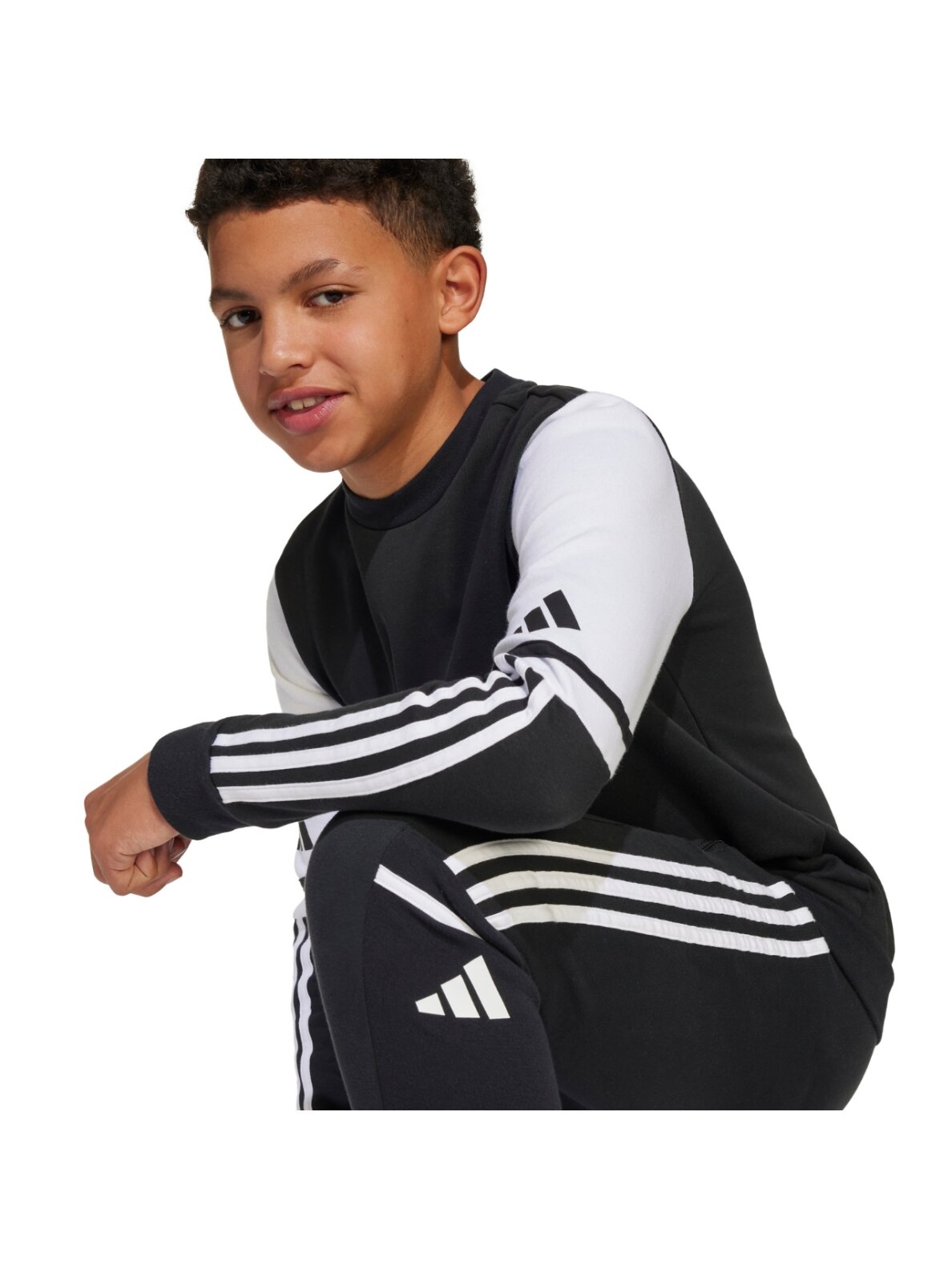 adidas Squadra 25 Sweat sportinės kelnės vaikams juodos JE2762 6 adidas Squadra 25 Sweat sportinės kelnės vaikams juodos JE2762 6