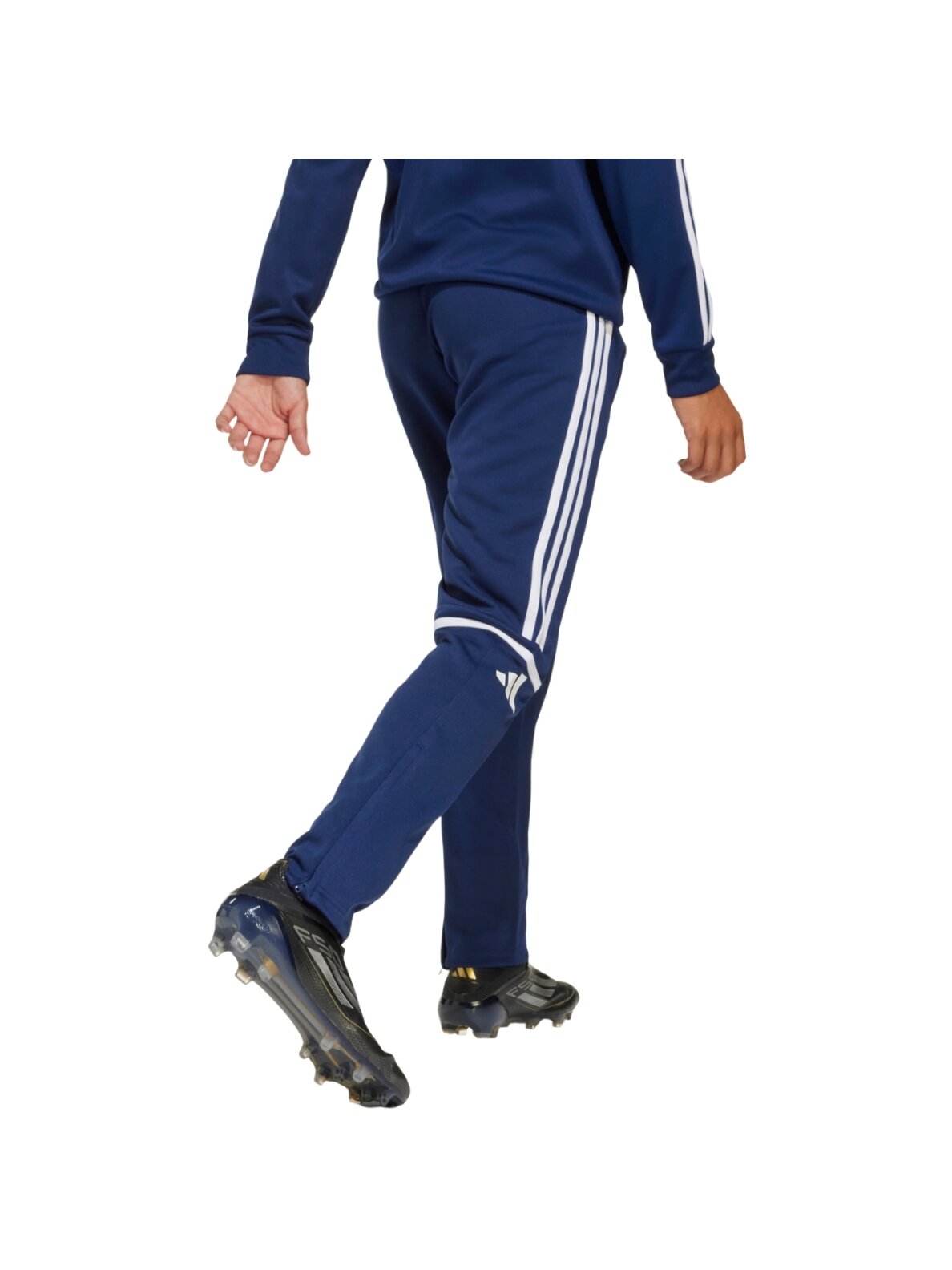 Adidas Squadra 25 Training vaikiškos kelnės tamsiai mėlynos JD4799 2 Adidas Squadra 25 Training vaikiškos kelnės tamsiai mėlynos JD4799 2