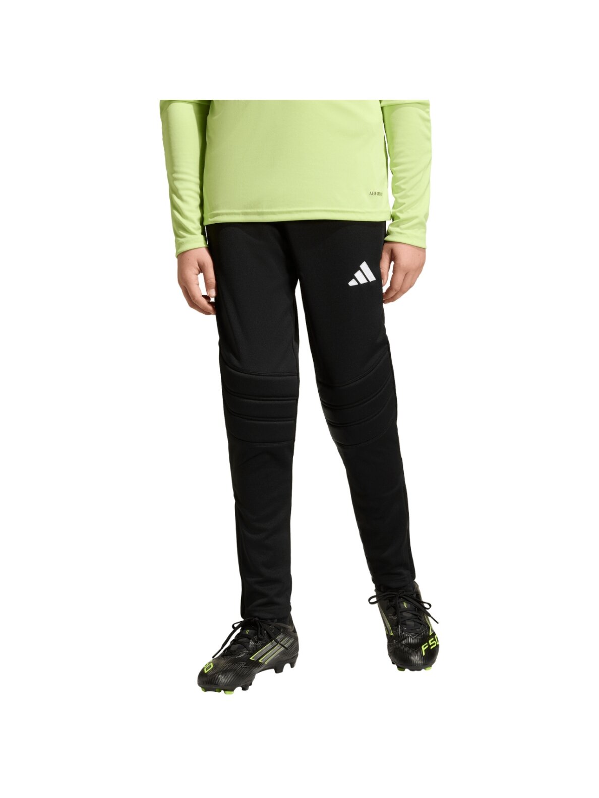 Adidas Tierro 26 Goalkeeper vaikų vartininko kelnės juodos KF5961