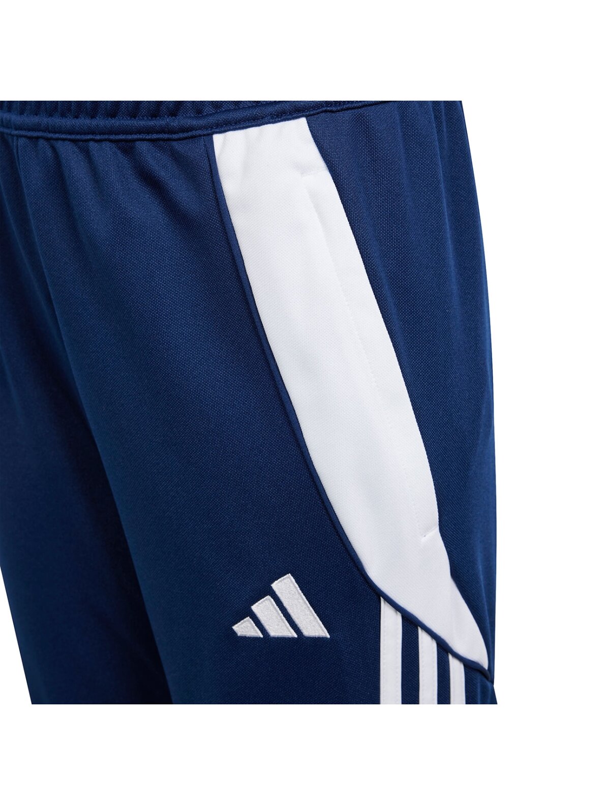 Adidas Tiro 24 Slim Training vaikiškos kelnės, tamsiai mėlynos IS1001 3 Adidas Tiro 24 Slim Training vaikiškos kelnės, tamsiai mėlynos IS1001 3