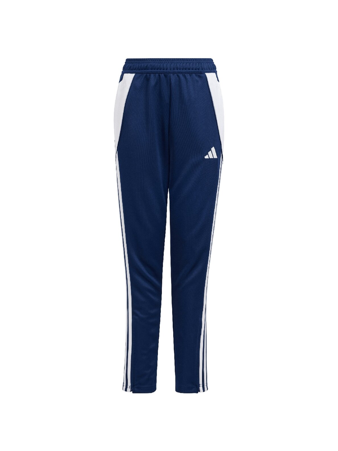 Adidas Tiro 24 Slim Training vaikiškos kelnės, tamsiai mėlynos IS1001 Adidas Tiro 24 Slim Training vaikiškos kelnės, tamsiai mėlynos IS1001