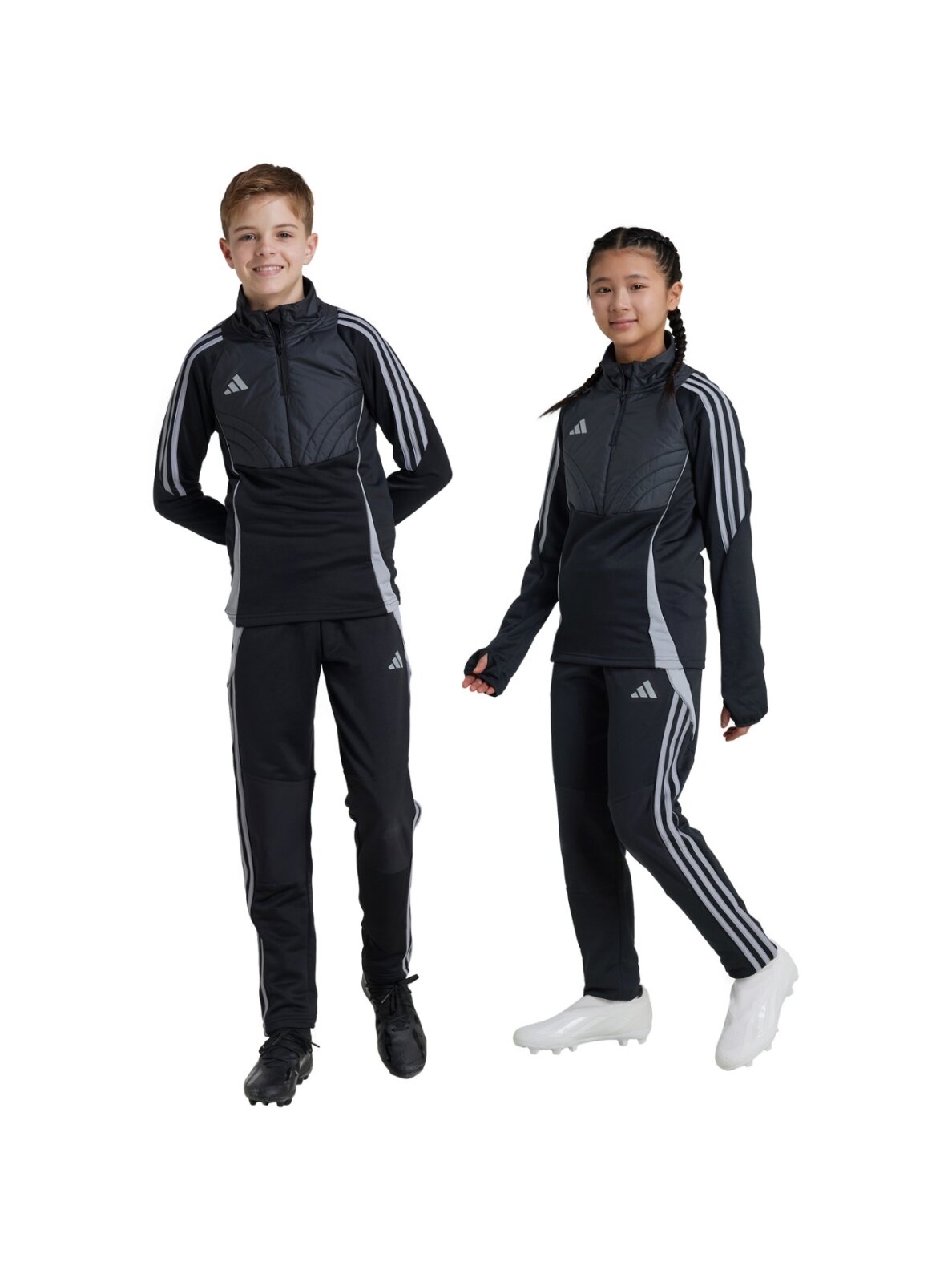 Adidas Tiro 24 Winterized vaikiškos kelnės juodos IM9975