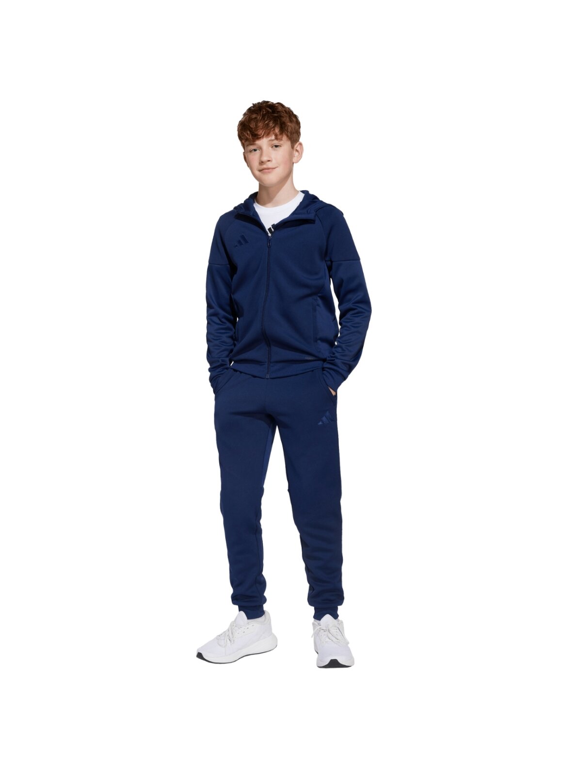 Adidas Tiro 25 kelnės vaikams tamsiai mėlynos JC5129 7