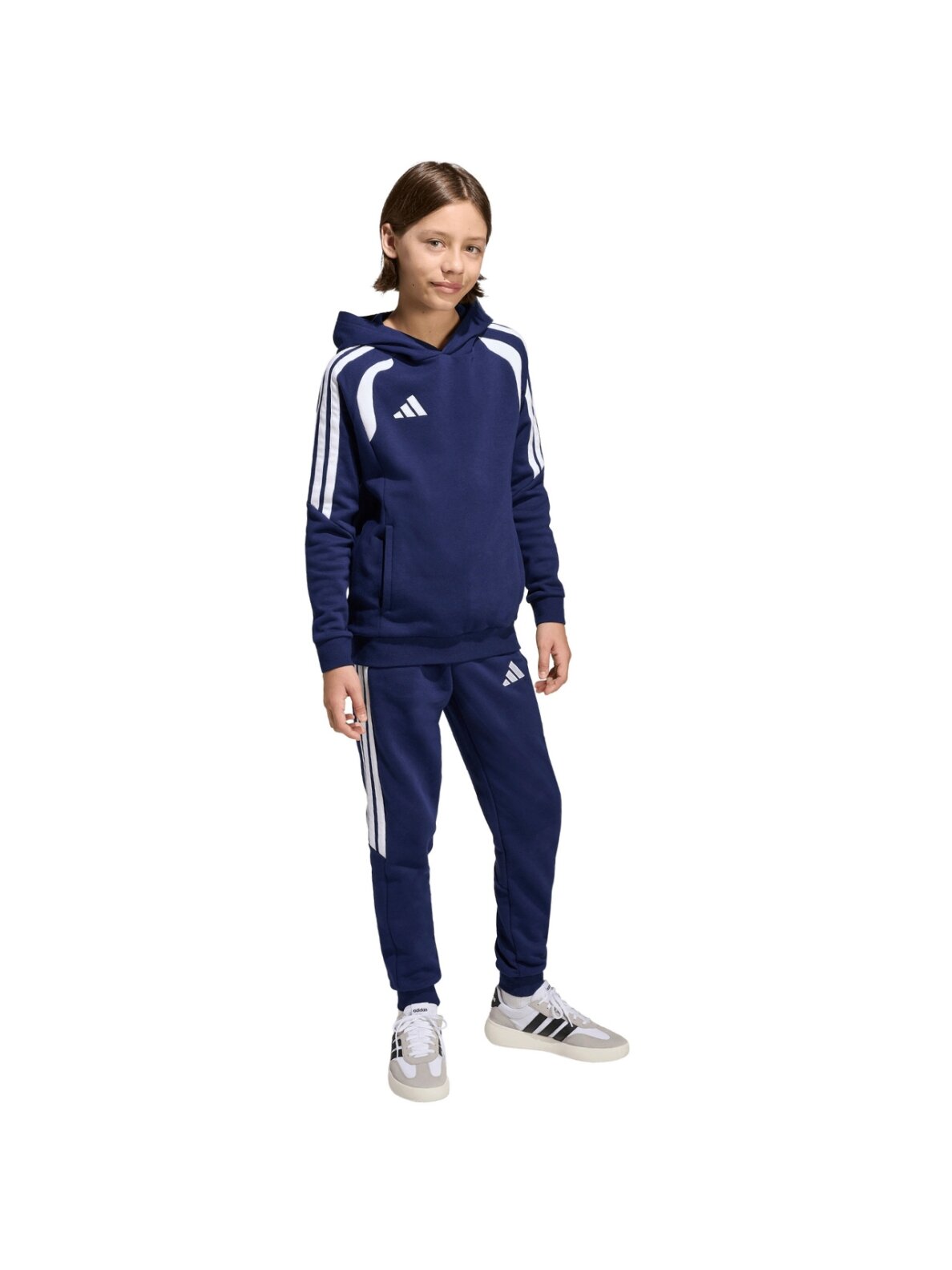 Adidas Tiro 26 League Sweat kelnės vaikams tamsiai mėlynos JY9673 5