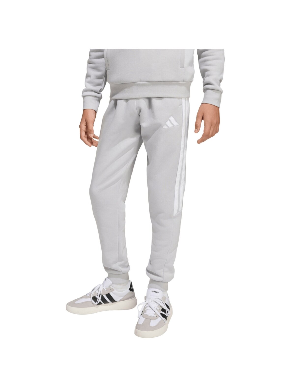 Adidas Tiro 26 League Sweat kelnės vaikams pilkos JY9672 Adidas Tiro 26 League Sweat kelnės vaikams pilkos JY9672