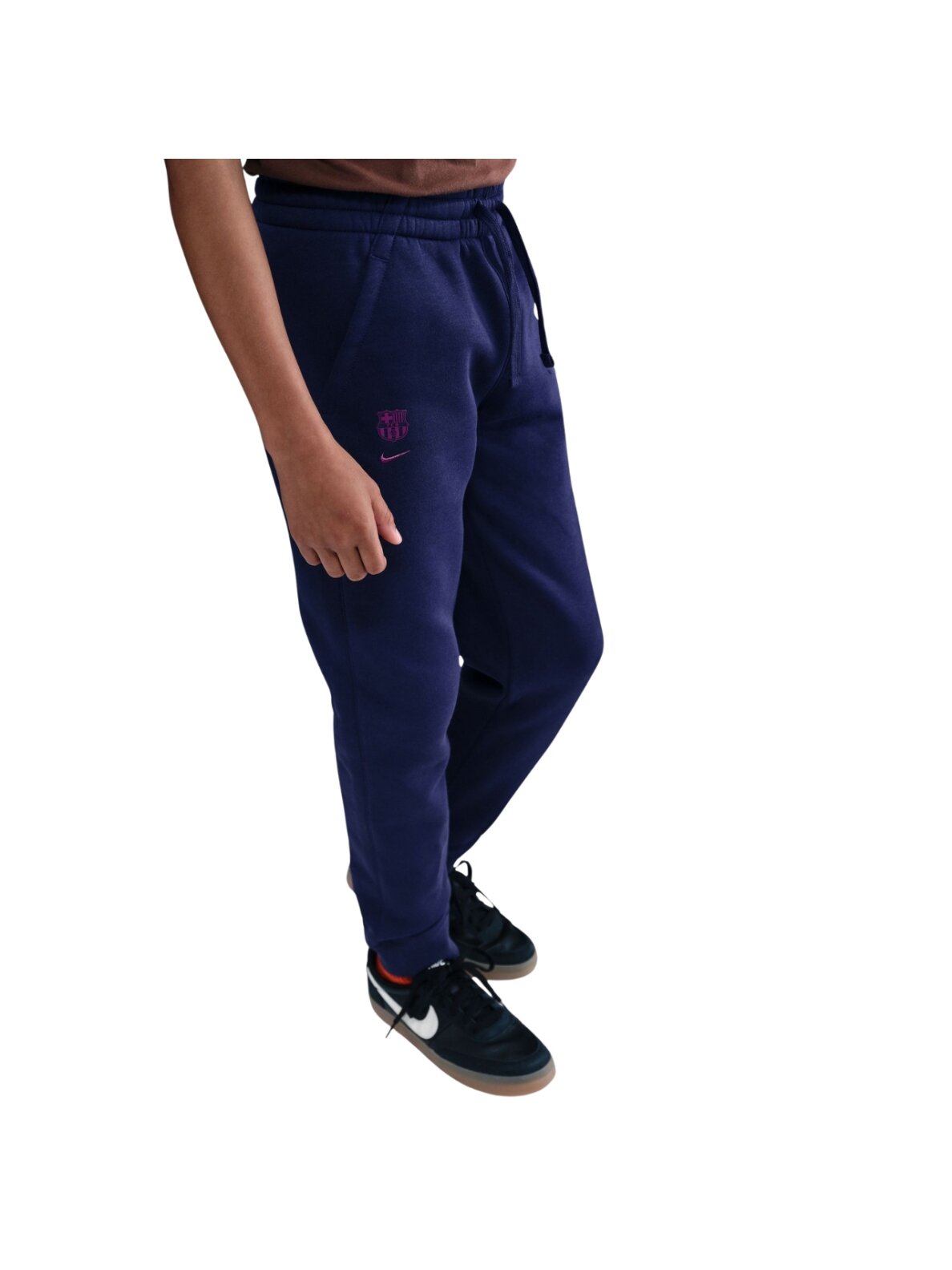 Nike FC Barcelona 25/26 Tech Fleece vaikiškos kelnės, tamsiai mėlynos HM4108 594 2