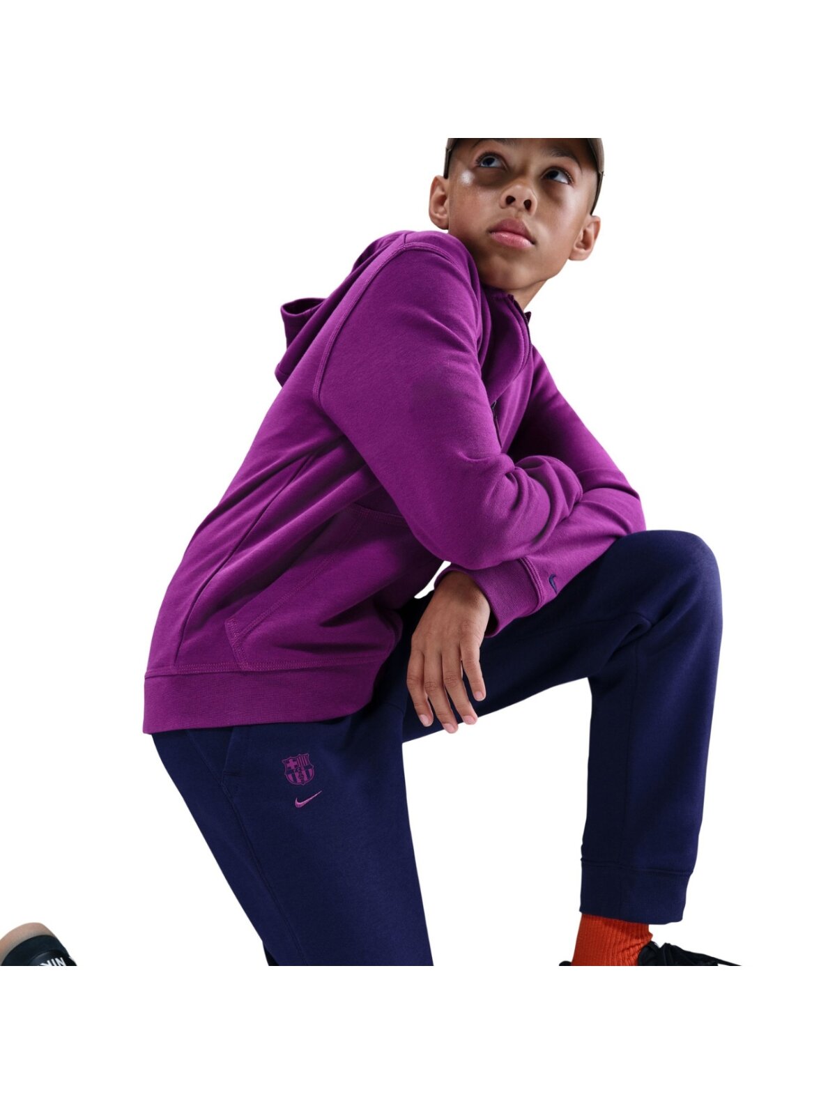 Nike FC Barcelona 25/26 Tech Fleece vaikiškos kelnės, tamsiai mėlynos HM4108 594 4 Nike FC Barcelona 25/26 Tech Fleece vaikiškos kelnės, tamsiai mėlynos HM4108 594 4