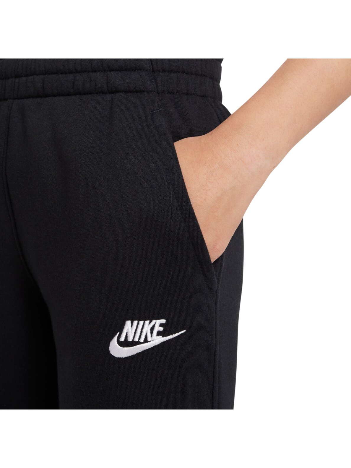 Nike Sportswear Club Fleece vaikiškos kelnės juodos FD3008 010 4