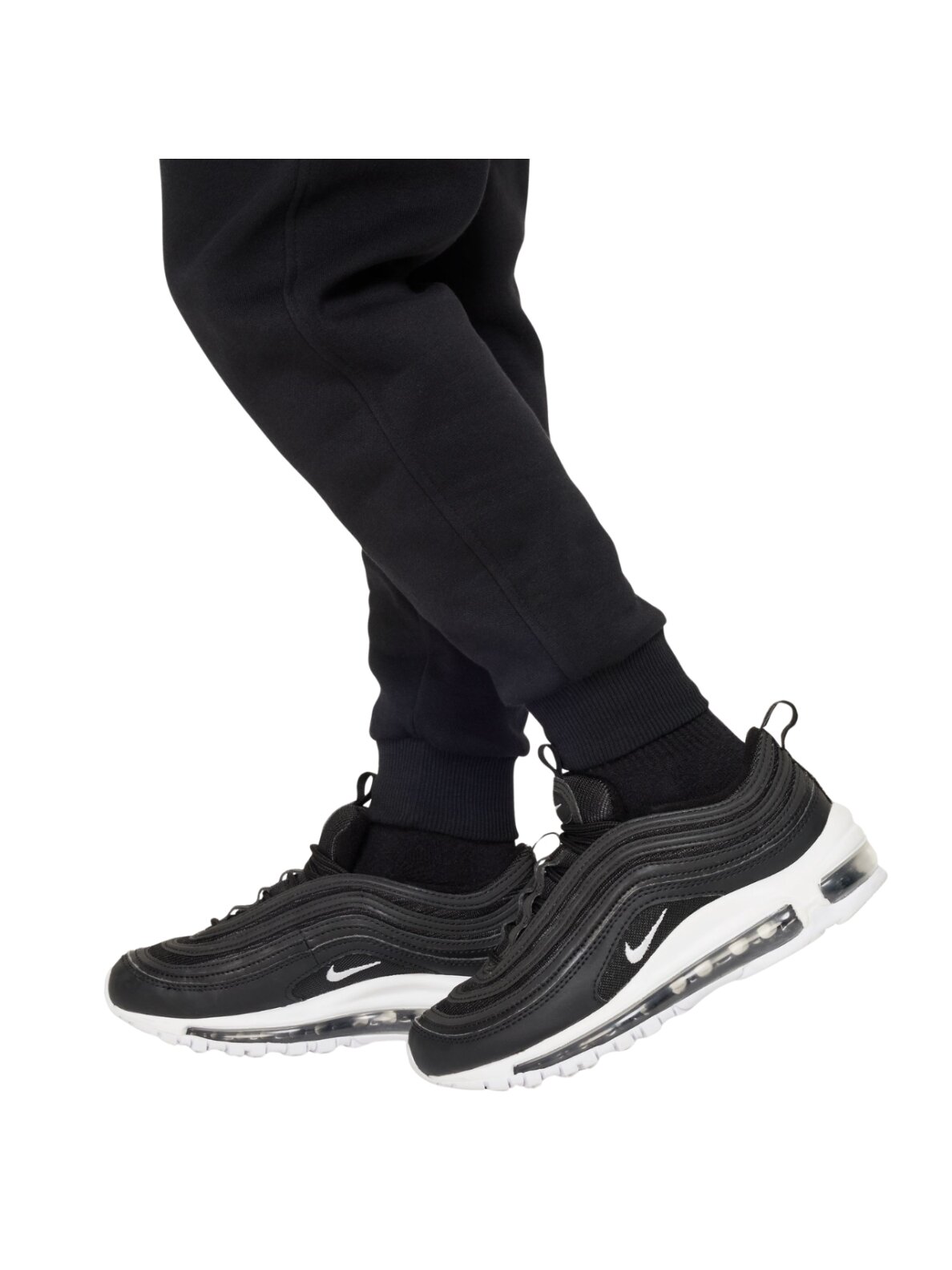 Nike Sportswear Club Fleece vaikiškos kelnės juodos FD3008 010 5
