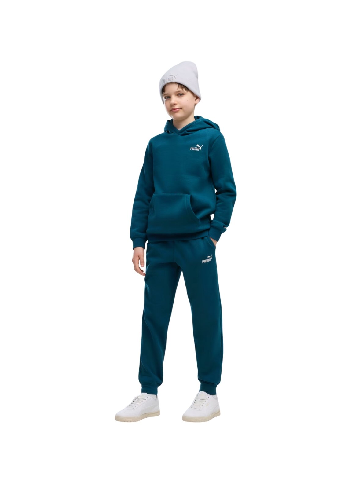 Puma vaikiškos kelnės ESS 2 Color No.1 Logo, turkio spalvos 685824 36 4 Puma vaikiškos kelnės ESS 2 Color No.1 Logo, turkio spalvos 685824 36 4