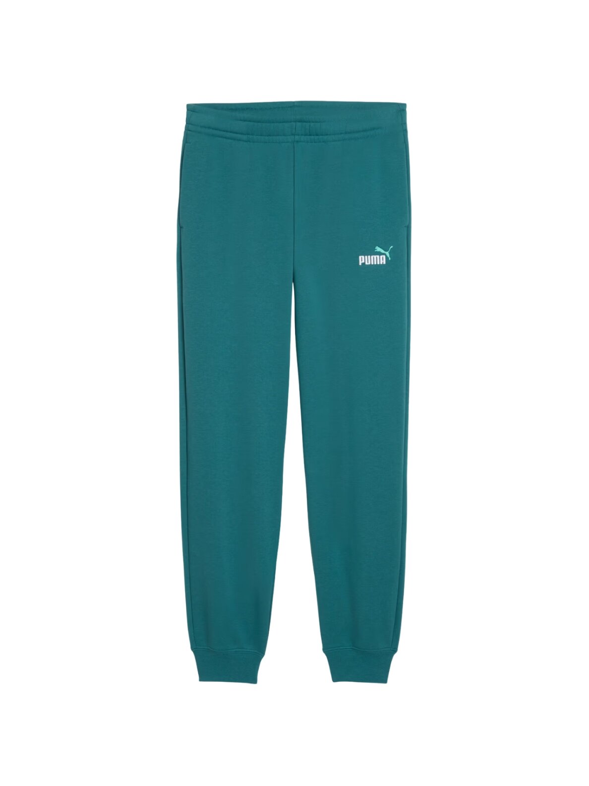 Puma ESS 2 Color No.1 Logo vaikiškos kelnės žalios 693892 41 Puma ESS 2 Color No.1 Logo vaikiškos kelnės žalios 693892 41