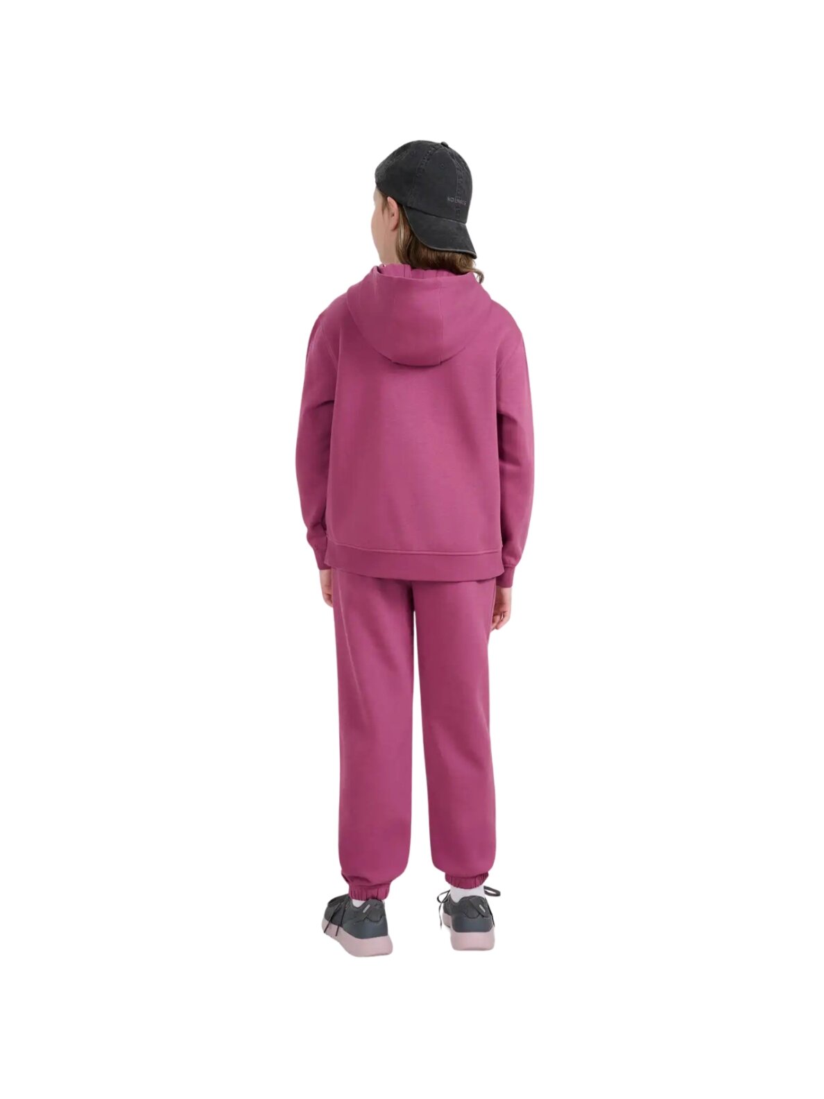 4F Kelnės mergaitėms CAS F1249 tamsiai violetinės 4FJWAW25TTROF1249 50S 2